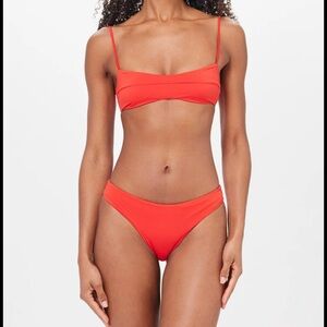 Height Agatha Bikini Top in Mie Orange